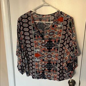 NWOT SHEIN flowy boho blouse